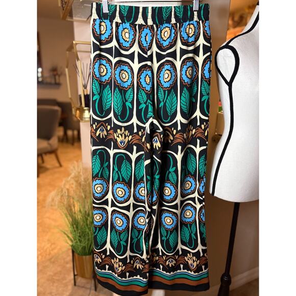 House of Harlow 1960 Women's Wide Leg Drawstring Palazzo Pants Size Small 4-8 - Picture 6 of 6